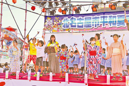 平和夏祭りが７月に開催されました
